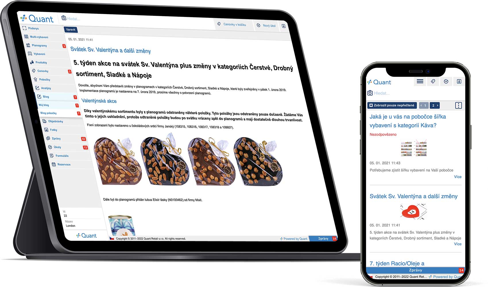 Komunikační platforma Quantu