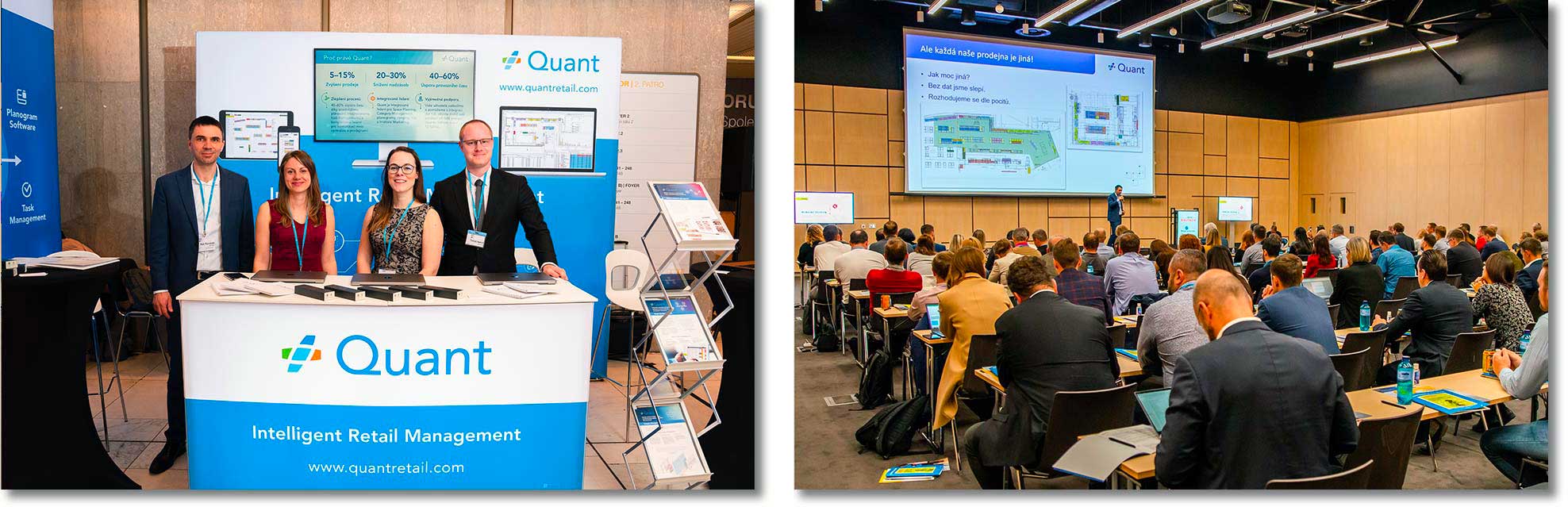 Quant Retail auf Konferenzen