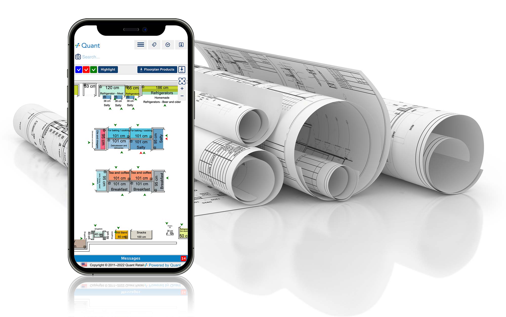 Responsive Design - floorplan