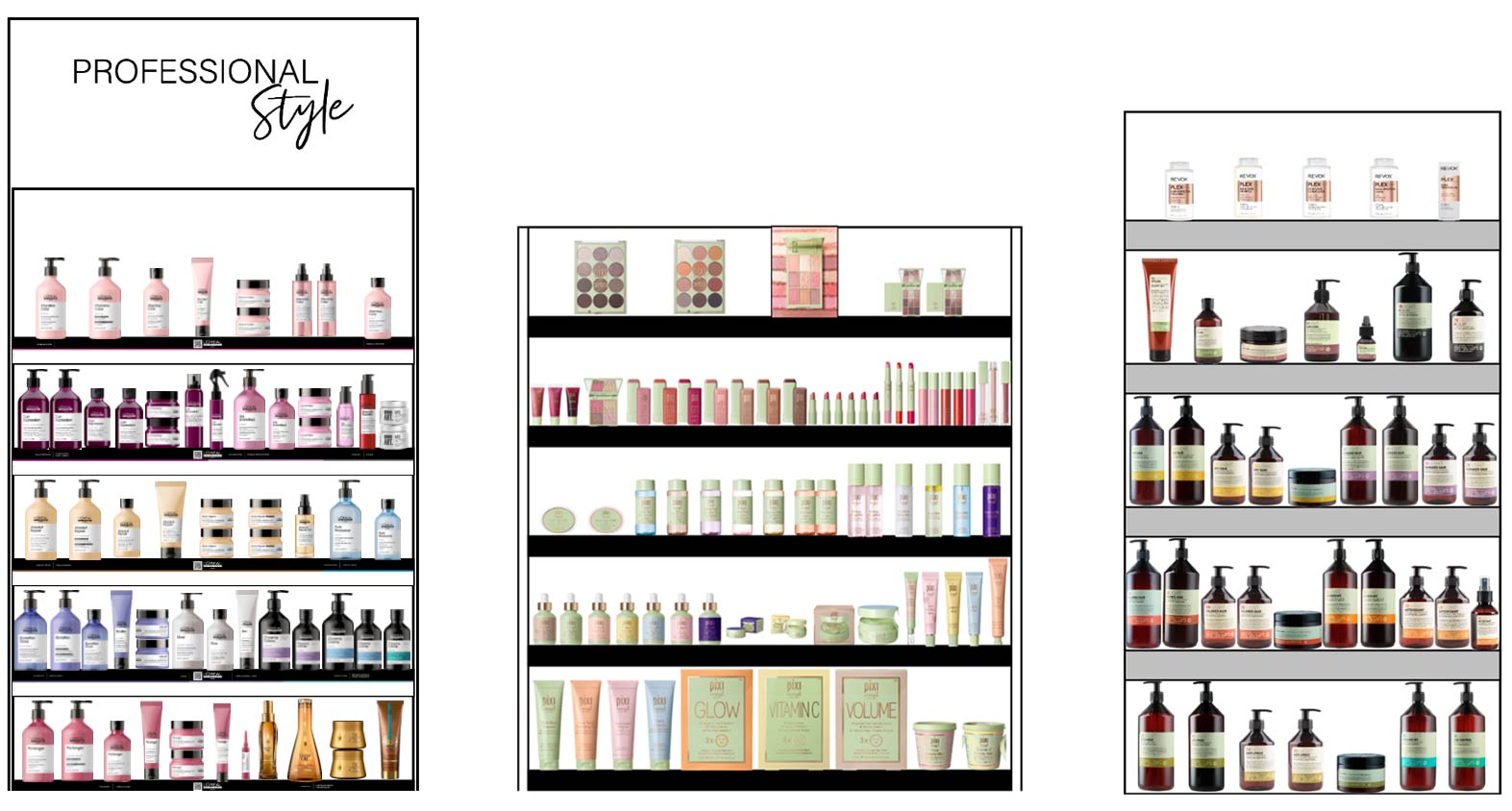 Planogramas EDBS en Quant