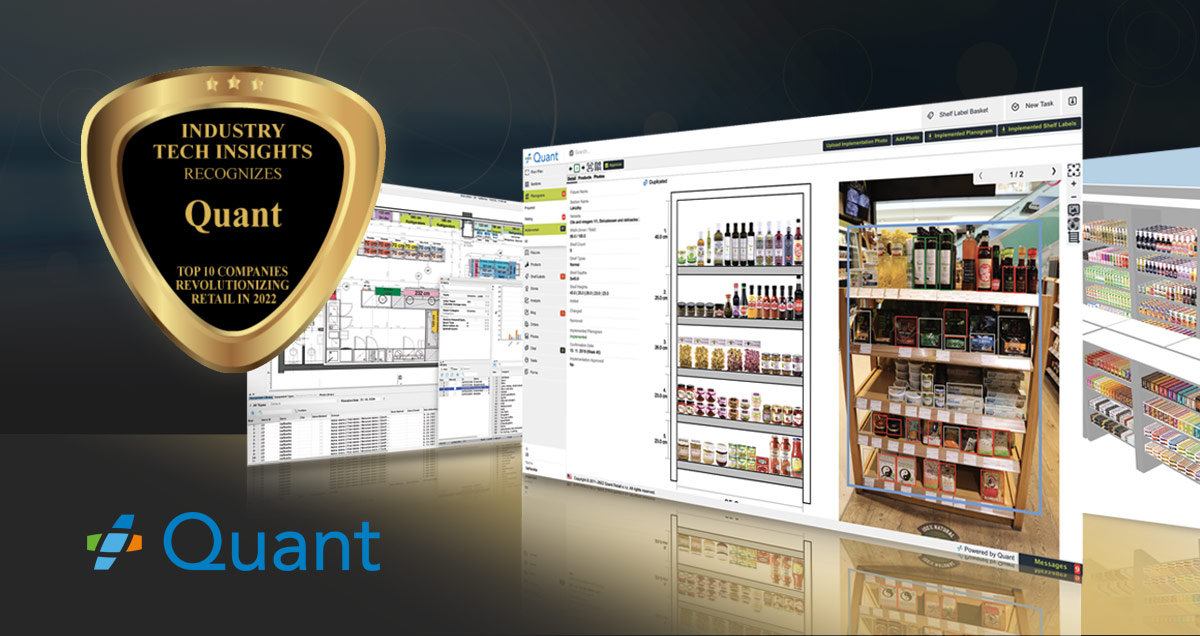 Quant est l'une des 10 solutions r&eacute;volutionnaires du commerce de d&eacute;tail 2022 image