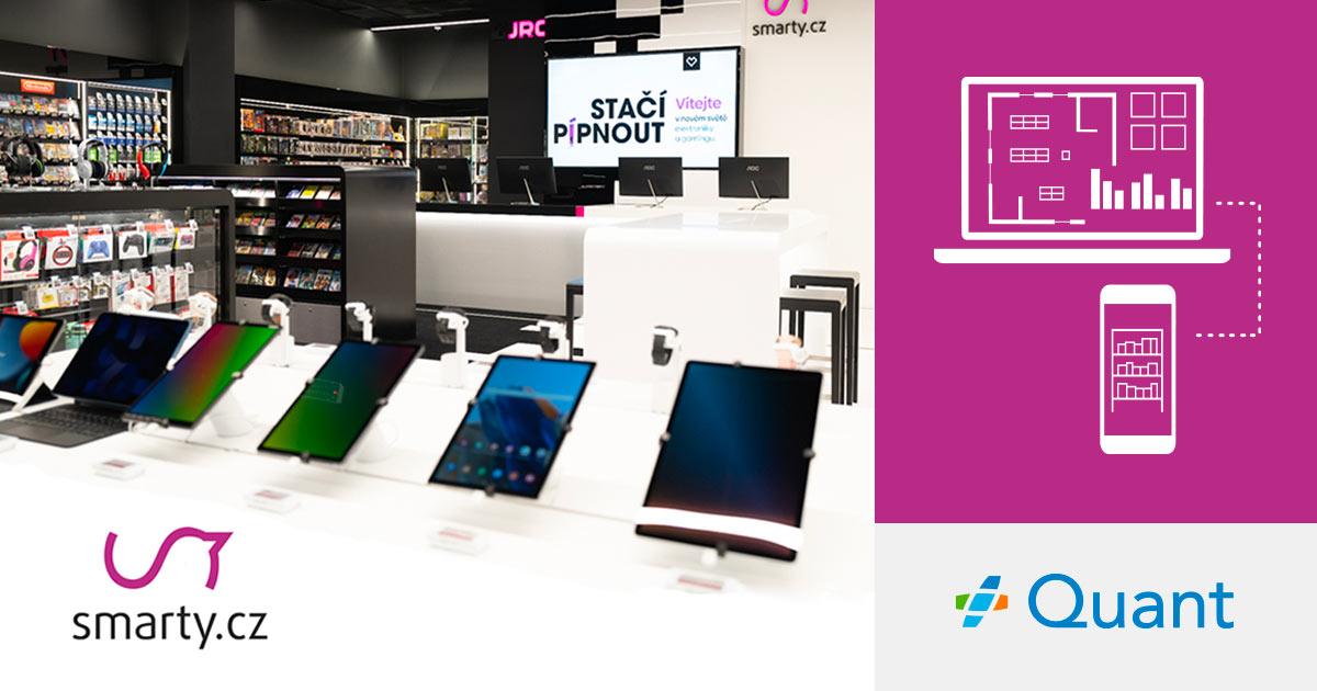 Smarty cr&eacute;e des planogrammes dans Quant image