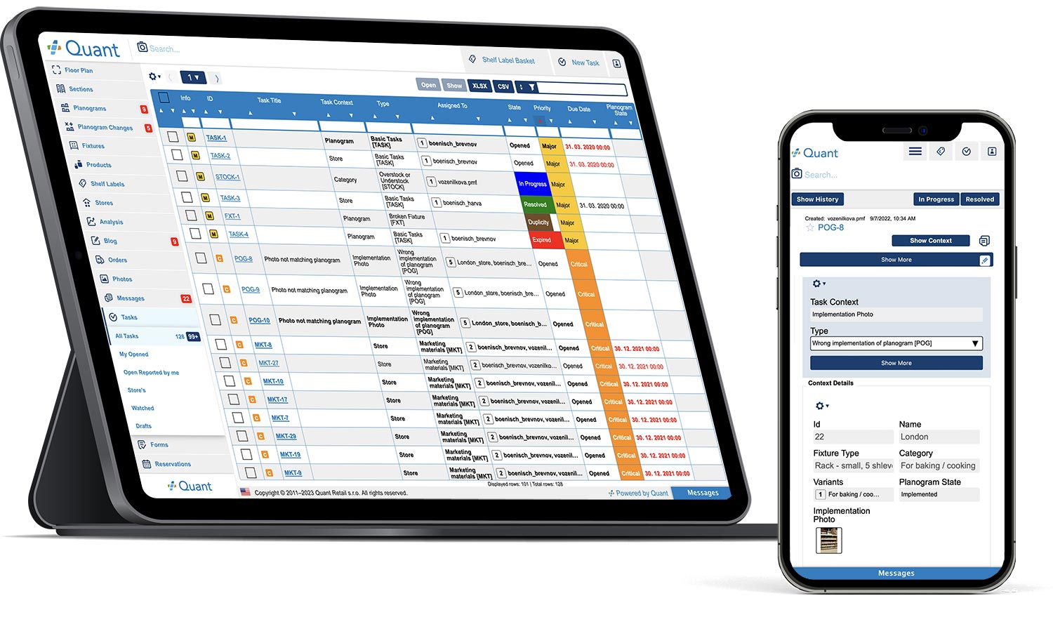 Task Management for stores