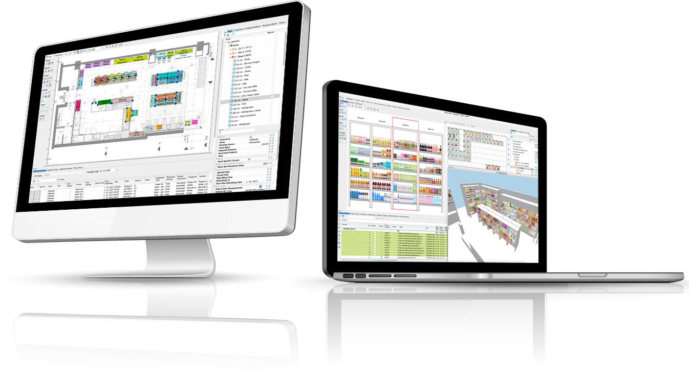 Space planning v Quantu