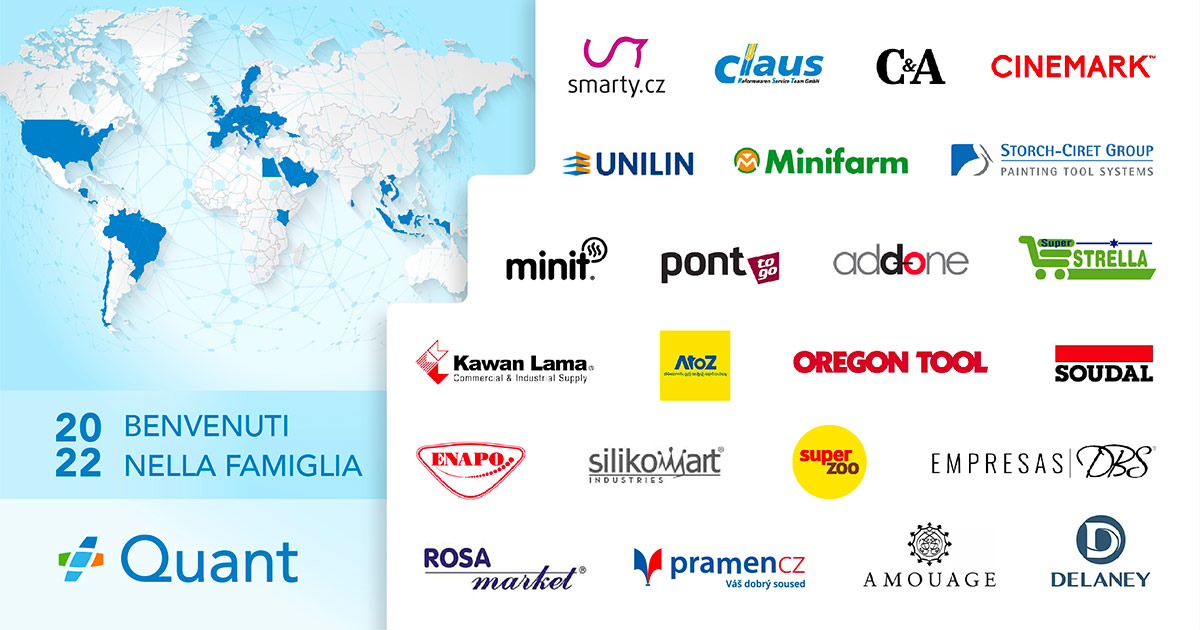 Diamo il benvenuto ai nuovi clienti per il 2022 image