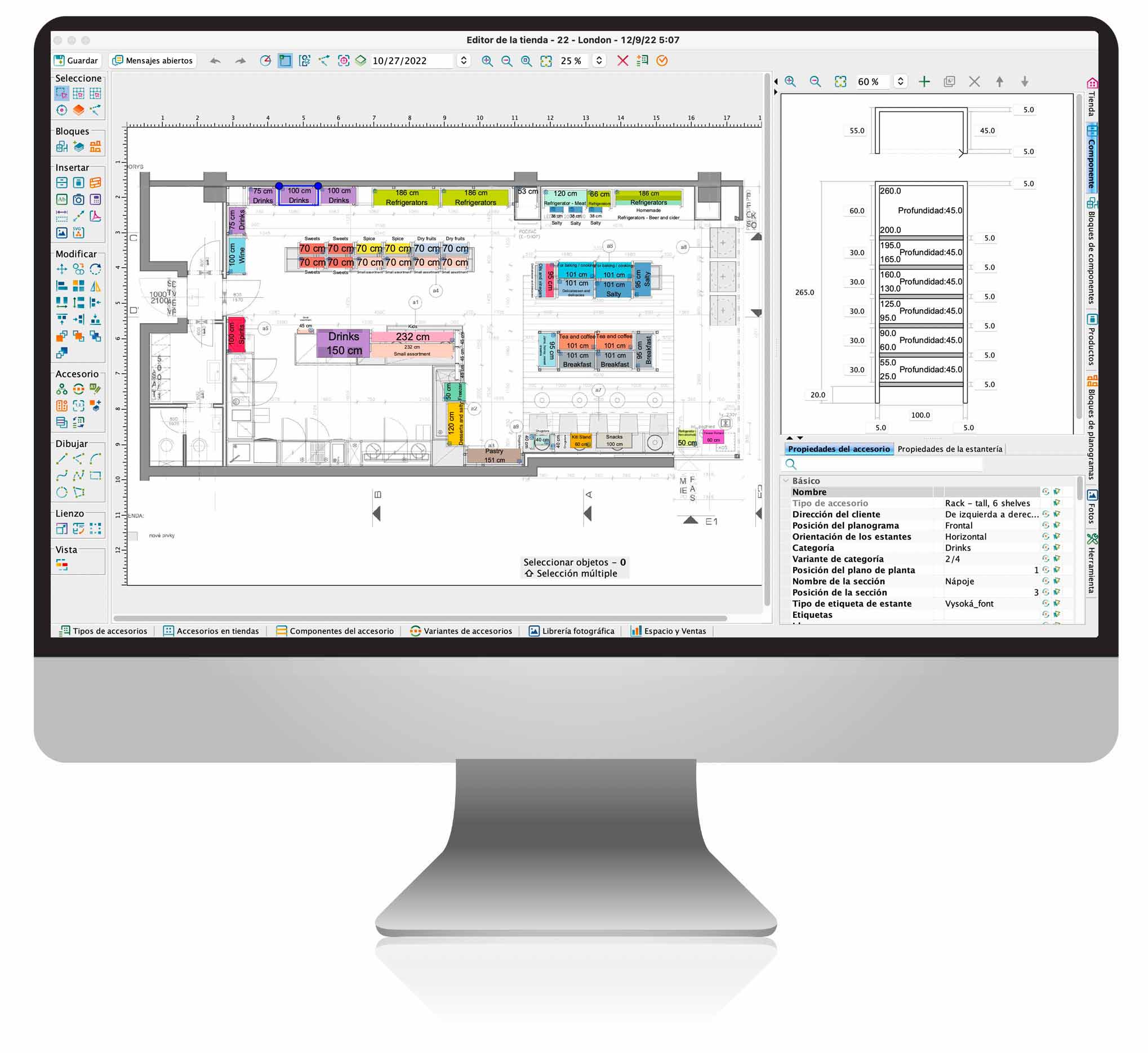 Store Floorplan in Quant